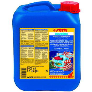 Sera aquatan βελτιωτικό νερού ενάντια στο χλώριο 5000ml Sera aquatan βελτιωτικό νερού ενάντια στο χλώριο 5000ml