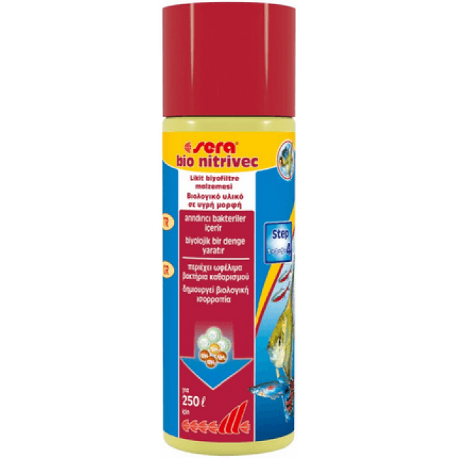 Sera bio- nitrivec,Premium κατηγορίας υγρό υλικό φίλτρου 100ml Sera bio- nitrivec,Premium κατηγορίας υγρό υλικό φίλτρου 100ml