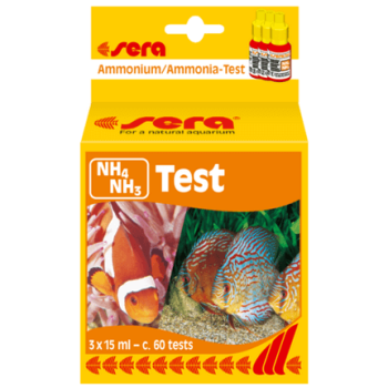 Sera Test του επιπέδου αμμωνίου/αμμωνίας 15 ml Sera Test του επιπέδου αμμωνίου/αμμωνίας 15 ml