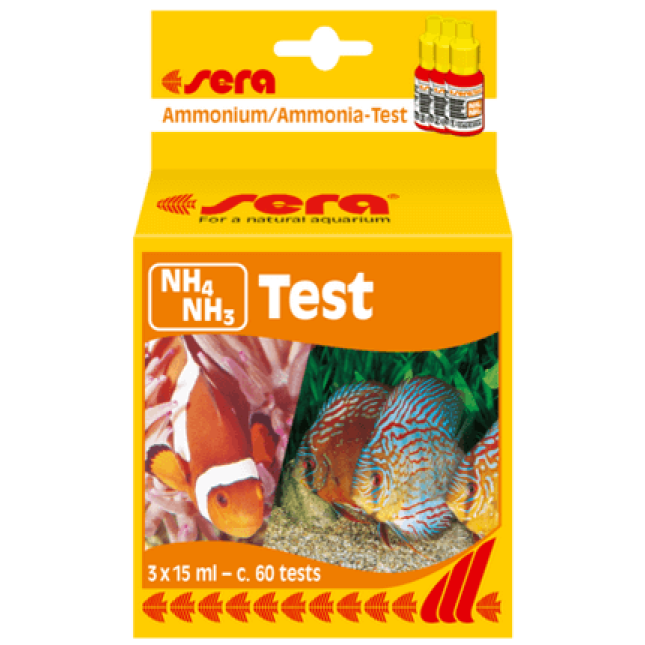 Sera Test του επιπέδου αμμωνίου/αμμωνίας 15 ml