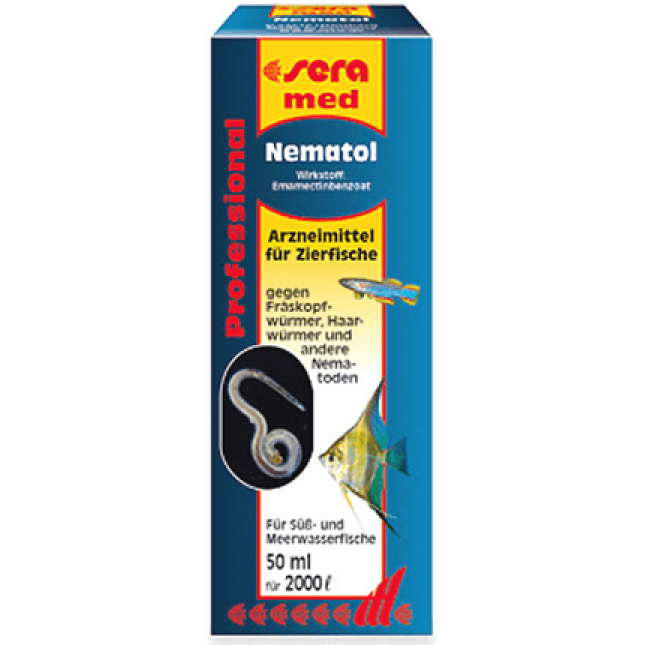Sera med Professional Nematol, φάρμακο ενάντια στα Camallanus,Capillaria 50ml Sera med Professional Nematol, φάρμακο ενάντια στα Camallanus,Capillaria 50ml