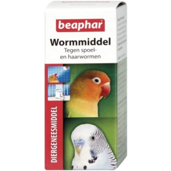 Beaphar Worm-Middel για τα εσωπαράσιτα σε πτηνά 10ml