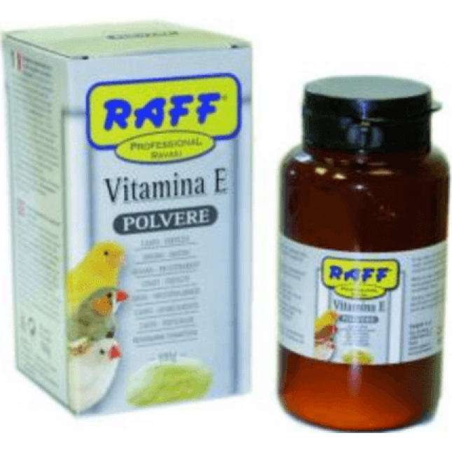 Raff Βιταμίνη Ε για την περίοδο αναπαραγωγής 100gr Raff Βιταμίνη Ε για την περίοδο αναπαραγωγής 100gr