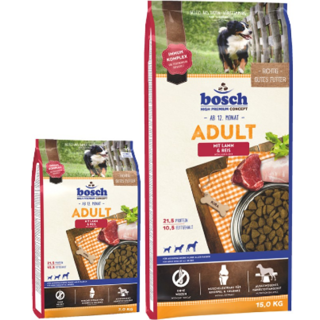 Bosch Adult - αρνί με ρύζι