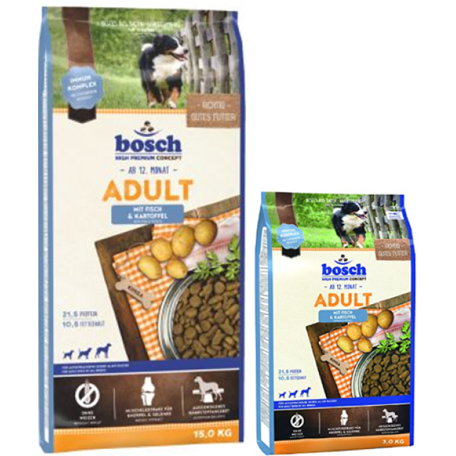 Bosch Adult - ψάρι με πατάτα Bosch Adult - ψάρι με πατάτα