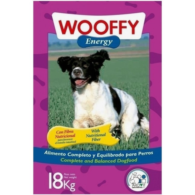 Wooffy adult energy premium πλήρης τροφή για ενήλικους σκύλους