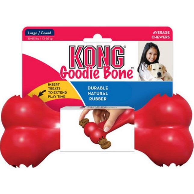 Kong παιχνίδι goodie κόκκαλο είναι τέλειο για τα σκυλιά που τους αρέσει να μασάνε