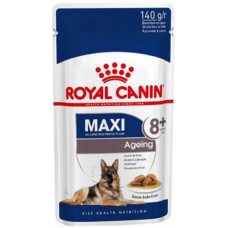 Royal Canin πλήρης τροφή Size Health Nutrition Wet maxi ageing 140g