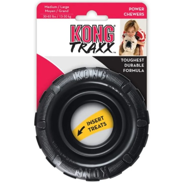 Kong extreme μαύρη ρόδα με θήκη για λιχουδιές Kong extreme μαύρη ρόδα με θήκη για λιχουδιές