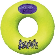 Kong air squeaker donut ιδανικό παιχνίδι με άμεσα αναγνωρίσιμο από το σκύλο σας σχήμα