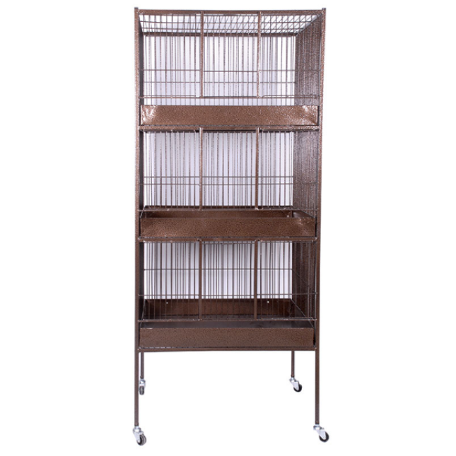 klouvotechniki Νίνα κλούβα 3όροφη μικ/μων ζωών 70X70X168cm klouvotechniki Νίνα κλούβα 3όροφη μικ/μων ζωών 70X70X168cm