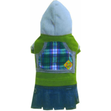 Doggy Dolly φουστανάκι πράσινο fleece C139 medium Doggy Dolly φουστανάκι πράσινο fleece C139 medium