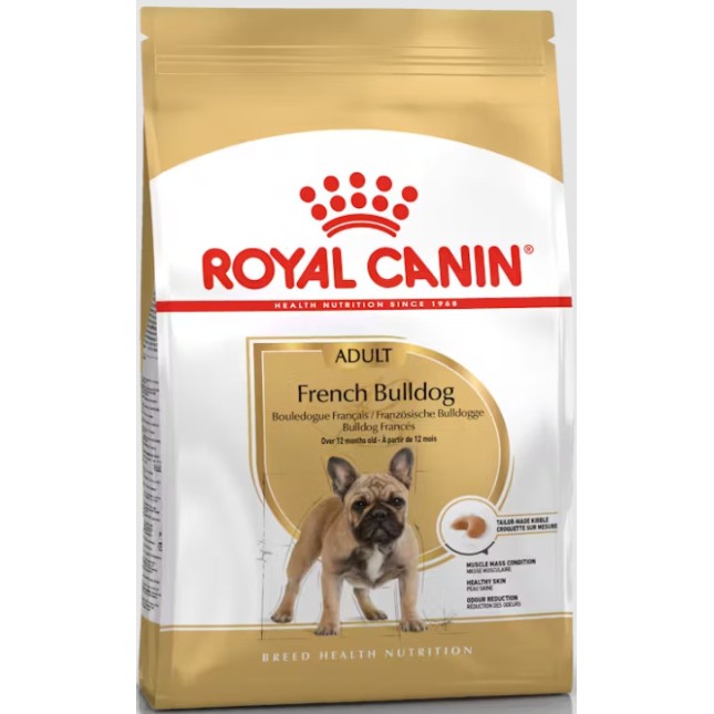 Royal Canin Πλήρης τροφή για ενήλικους σκύλους φυλής French Bulldog- άνω των 12 μηνών 3kg Royal Canin Πλήρης τροφή για ενήλικους σκύλους φυλής French Bulldog- άνω των 12 μηνών 3kg