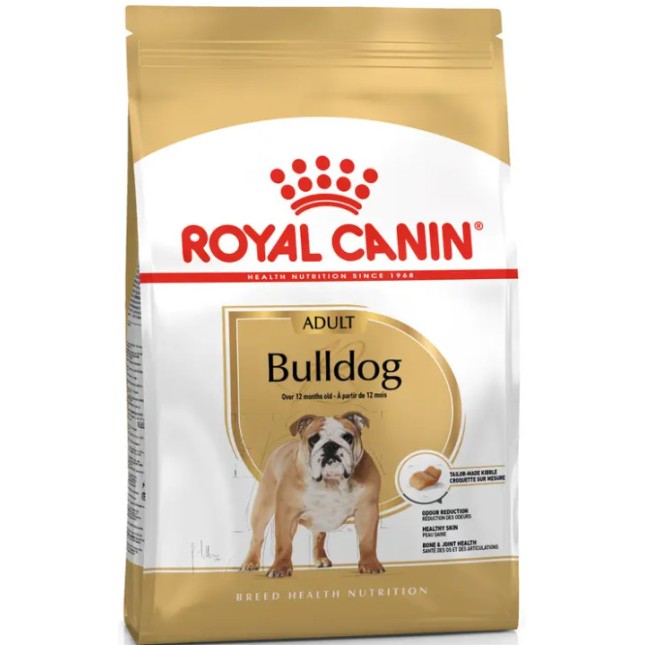 Royal Canin Breed Health Nutrition διατροφή υγείας για να στηρίζει τα οστά και τις αρθρώσεις bulldog