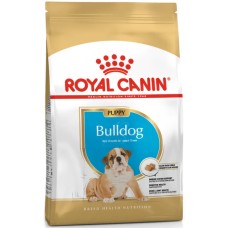 Royal Canin Πλήρης τροφή για κουτάβια φυλής Bulldog - μέχρι 12 μηνών
