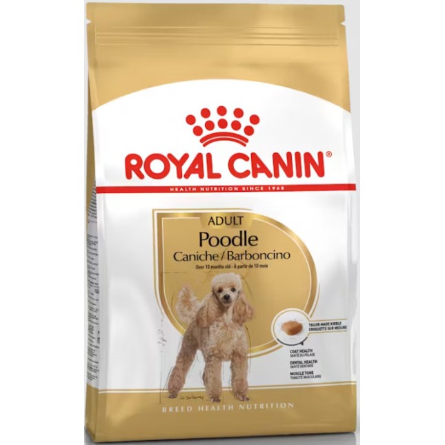 Royal Canin Πλήρης τροφή για ενήλικους σκύλους φυλής Poodle - Πάνω απο 10 μηνών 1,5kg Royal Canin Πλήρης τροφή για ενήλικους σκύλους φυλής Poodle - Πάνω απο 10 μηνών 1,5kg