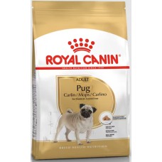 Royal Canin Πλήρης τροφή για ενήλικους σκύλους φυλής Pug - Πάνω των 10 μηνών