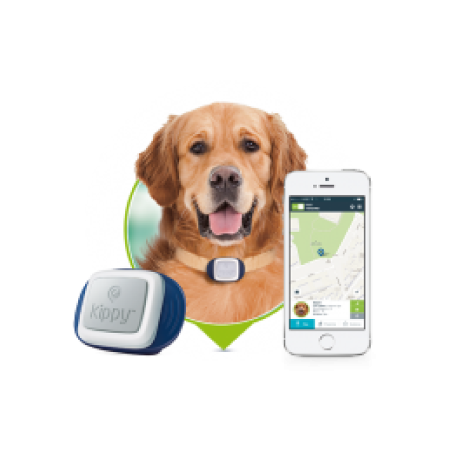 Kippy κολάρο με GPS μπλε για σκύλο και γάτα