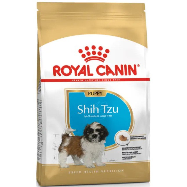 Royal Canin Πλήρης τροφή για σκύλους - Για κουτάβια φυλής Shih Tzu - Έως 10 μηνών 1,5kg Royal Canin Πλήρης τροφή για σκύλους - Για κουτάβια φυλής Shih Tzu - Έως 10 μηνών 1,5kg
