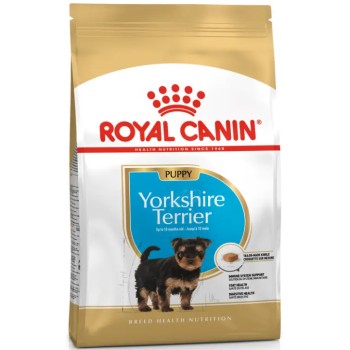 Royal Canin Πλήρης τροφή για κουτάβια φυλής Yorkshire Terrier - μέχρι 10 μηνών Royal Canin Πλήρης τροφή για κουτάβια φυλής Yorkshire Terrier - μέχρι 10 μηνών