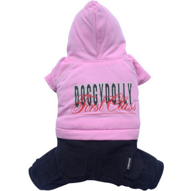 Doggy Dolly φόρμα lifestyle ροζ DRF025 x-large Doggy Dolly φόρμα lifestyle ροζ DRF025 x-large