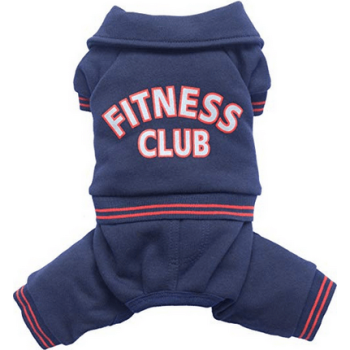 Doggy Dolly φόρμα fitness club μπλε DRF029 Doggy Dolly φόρμα fitness club μπλε DRF029
