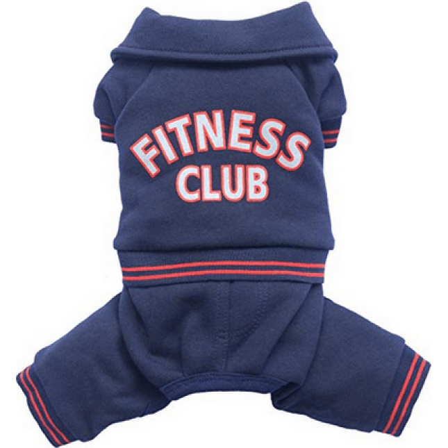 Doggy Dolly φόρμα fitness club μπλε DRF029 Doggy Dolly φόρμα fitness club μπλε DRF029