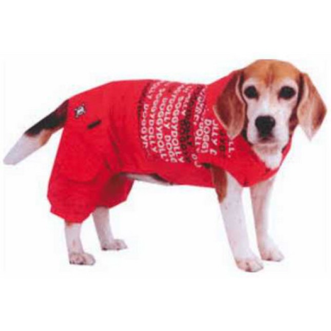 Doggy Dolly φόρμα κόκκινη DRF013 medium Doggy Dolly φόρμα κόκκινη DRF013 medium