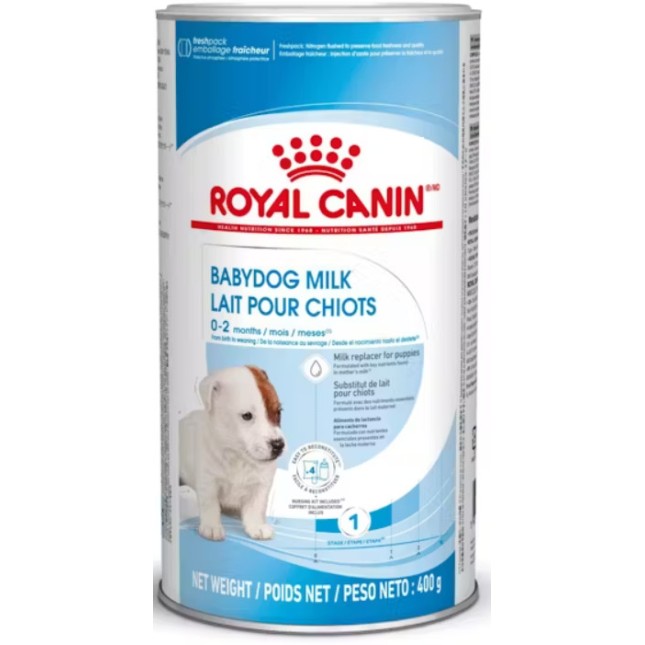 Royal Canin Υποκατάστατο γάλακτος για κουτάβια από τη γέννηση έως τον απογαλακτισμό (0-2 μήνες) 400g Royal Canin Υποκατάστατο γάλακτος για κουτάβια από τη γέννηση έως τον απογαλακτισμό (0-2 μήνες) 400g