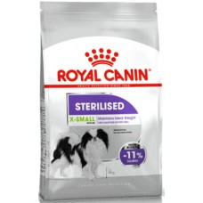 Royal Canin Canine πλήρης τροφή για ενήλικες στειρωμένους σκύλους xsmall Sterilized adult 1,5kg