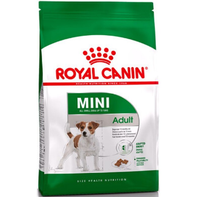 Royal Canin Size Health Nutrition mini adult πλήρης τροφή για ενήλικες σκύλους μικρόσωμης φυλής