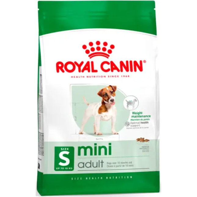 Royal Canin Size Health Nutrition mini adult πλήρης τροφή για ενήλικες σκύλους μικρόσωμης φυλής