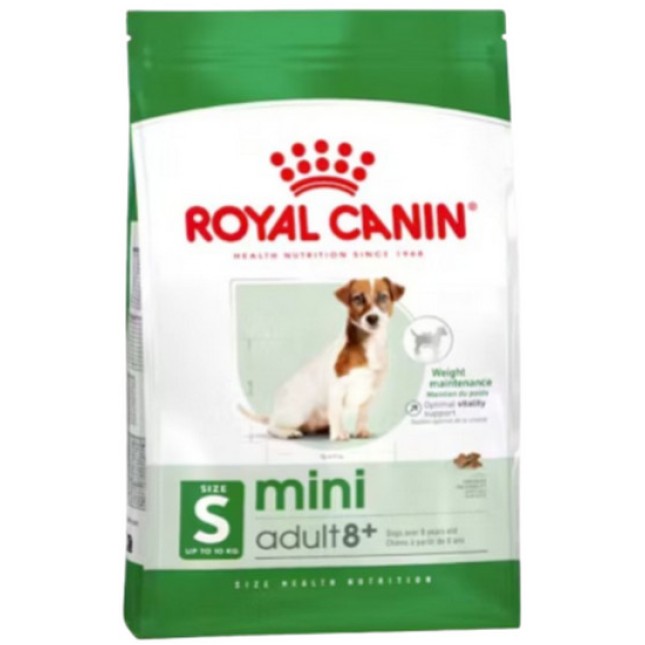 Royal Canin Size Health Nutrition mini adult 8+ πλήρης τροφή για σκύλους μικρόσωμων φυλών