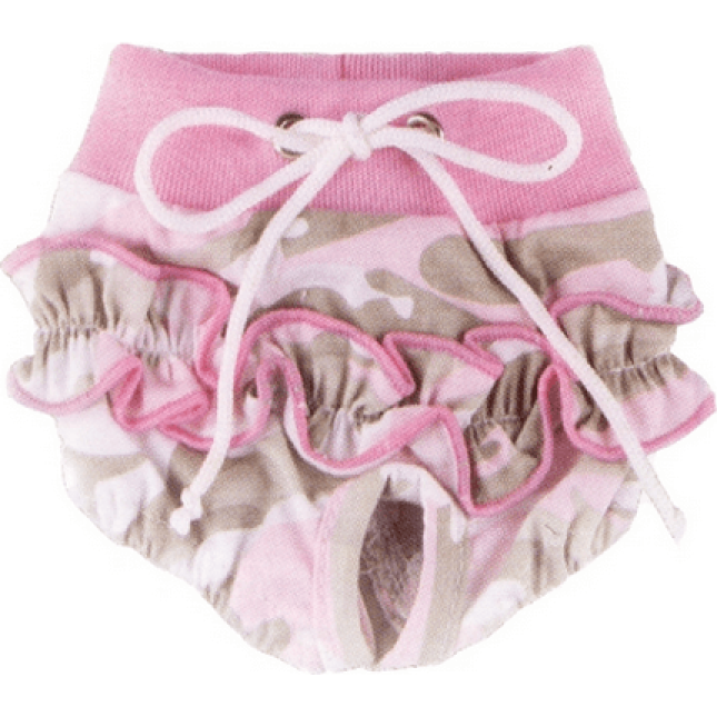 Doggy Dolly βρακάκι pink camoflage DSR021