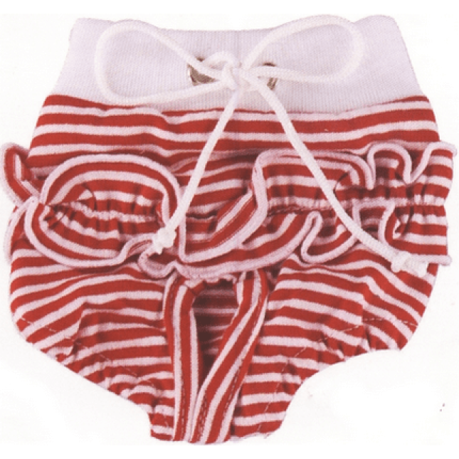 Doggy Dolly βρακάκι κόκκινο ριγέ DRS024 Doggy Dolly βρακάκι κόκκινο ριγέ DRS024