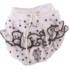 Doggy Dolly βρακάκι λευκό με αστεράκια DSR008 x-small Doggy Dolly βρακάκι λευκό με αστεράκια DSR008 x-small