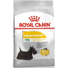 Royal Canin πλήρης τροφή Canine Care Nutrition dermacomfort για σκύλους με δερματικούς ερεθισμούς