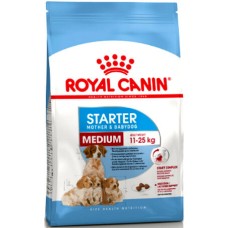 Royal Canin πλήρης τροφή Size Health Nutrition medium starter για θηλυκές μεσαίου μεγέθους φυλών