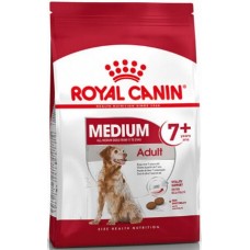 Royal Canin πλήρης τροφή Size Health Nutrition medium adult 7+   15kg