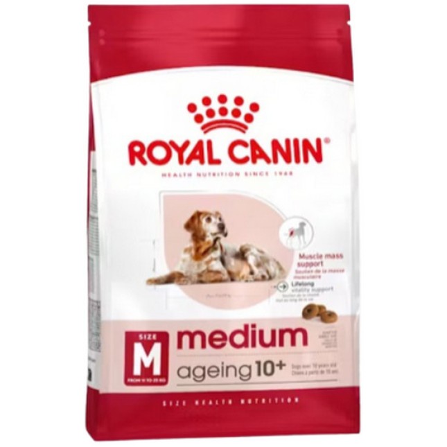 Royal Canin Πλήρης τροφή για ηλικιωμένους σκύλους μεσαίου μεγέθους φυλών 10+ 15kg Royal Canin Πλήρης τροφή για ηλικιωμένους σκύλους μεσαίου μεγέθους φυλών 10+ 15kg