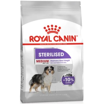 Royal Canin τροφή για ενήλικες στειρωμένους σκύλους μεσαίου μεγέθους με τάση αύξησης βάρους Royal Canin τροφή για ενήλικες στειρωμένους σκύλους μεσαίου μεγέθους με τάση αύξησης βάρους