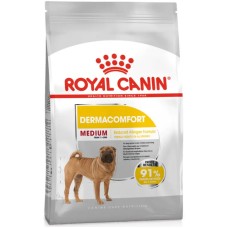 Royal Canin πλήρης τροφή Canine Care Nutrition medium dermacomfort για ενήλικες και ώριμους σκύλους