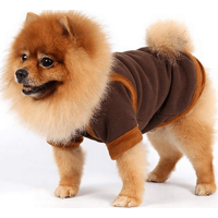 Doggy Dolly πουλόβερ καφέ φλις x-large