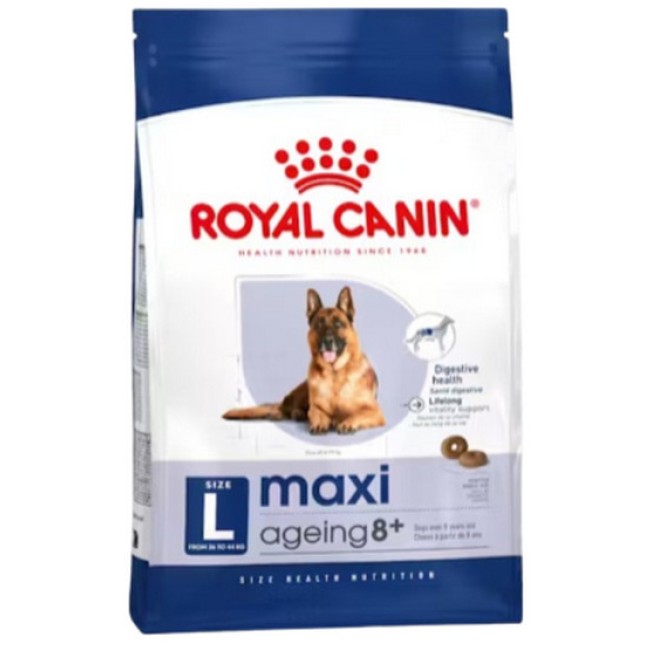 Royal Canin Πλήρης τροφή για ηλικιωμένους σκύλους μεγάλου μεγέθους από 26 έως 44kg άνω των 8 ετών Royal Canin Πλήρης τροφή για ηλικιωμένους σκύλους μεγάλου μεγέθους από 26 έως 44kg άνω των 8 ετών