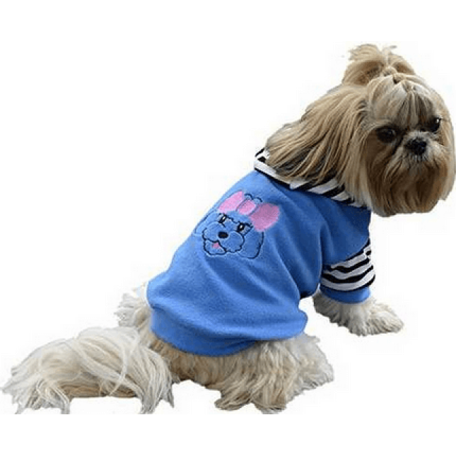 Doggy Dolly μπλούζα γαλάζια hoodie W290