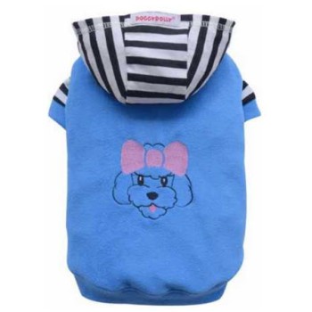 Doggy Dolly μπλούζα γαλάζια hoodie W290 small Doggy Dolly μπλούζα γαλάζια hoodie W290 small