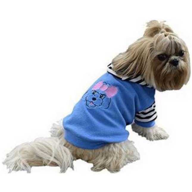 Doggy Dolly μπλούζα γαλάζια hoodie W290 small Doggy Dolly μπλούζα γαλάζια hoodie W290 small