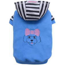 Doggy Dolly μπλούζα γαλάζια hoodie W290 medium Doggy Dolly μπλούζα γαλάζια hoodie W290 medium