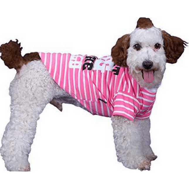 Doggy Dolly μπλούζα ροζ με στάμπα T281