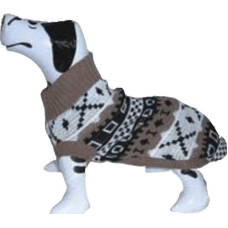 Doggy Dolly πουλόβερ πλεκτό καφέ AH7461 small Doggy Dolly πουλόβερ πλεκτό καφέ AH7461 small